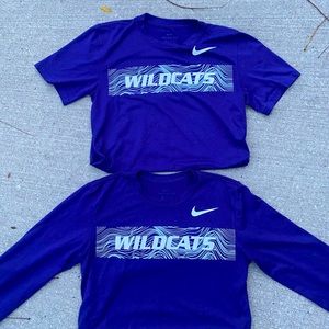 Nike Wildcats Custom Tshirts XS
